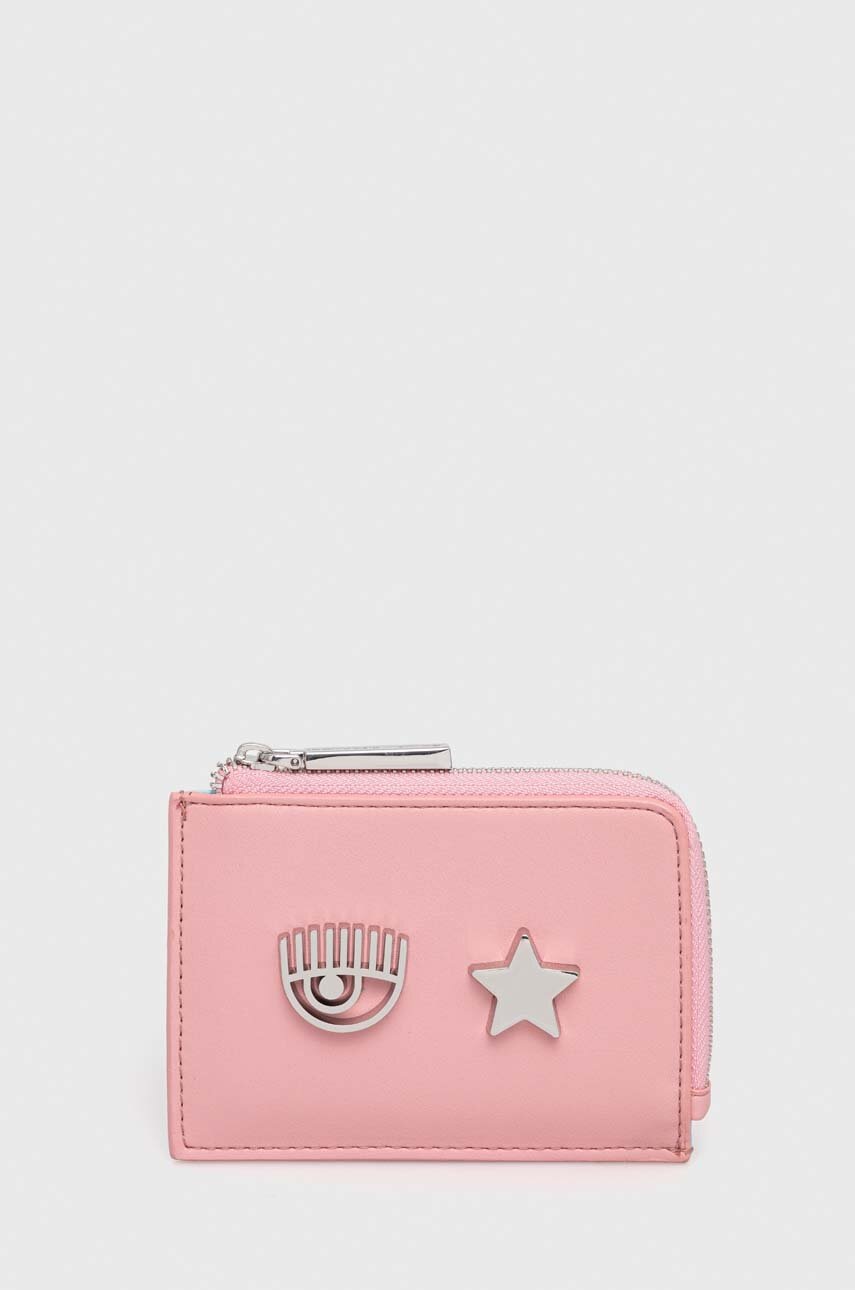 

Кошелек Chiara Ferragni женский цвет розовый