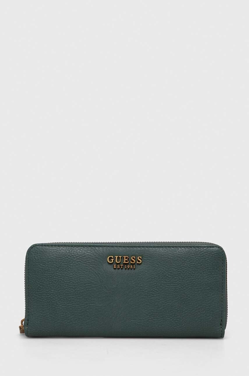 

Гаманець Guess жіночий колір зелений