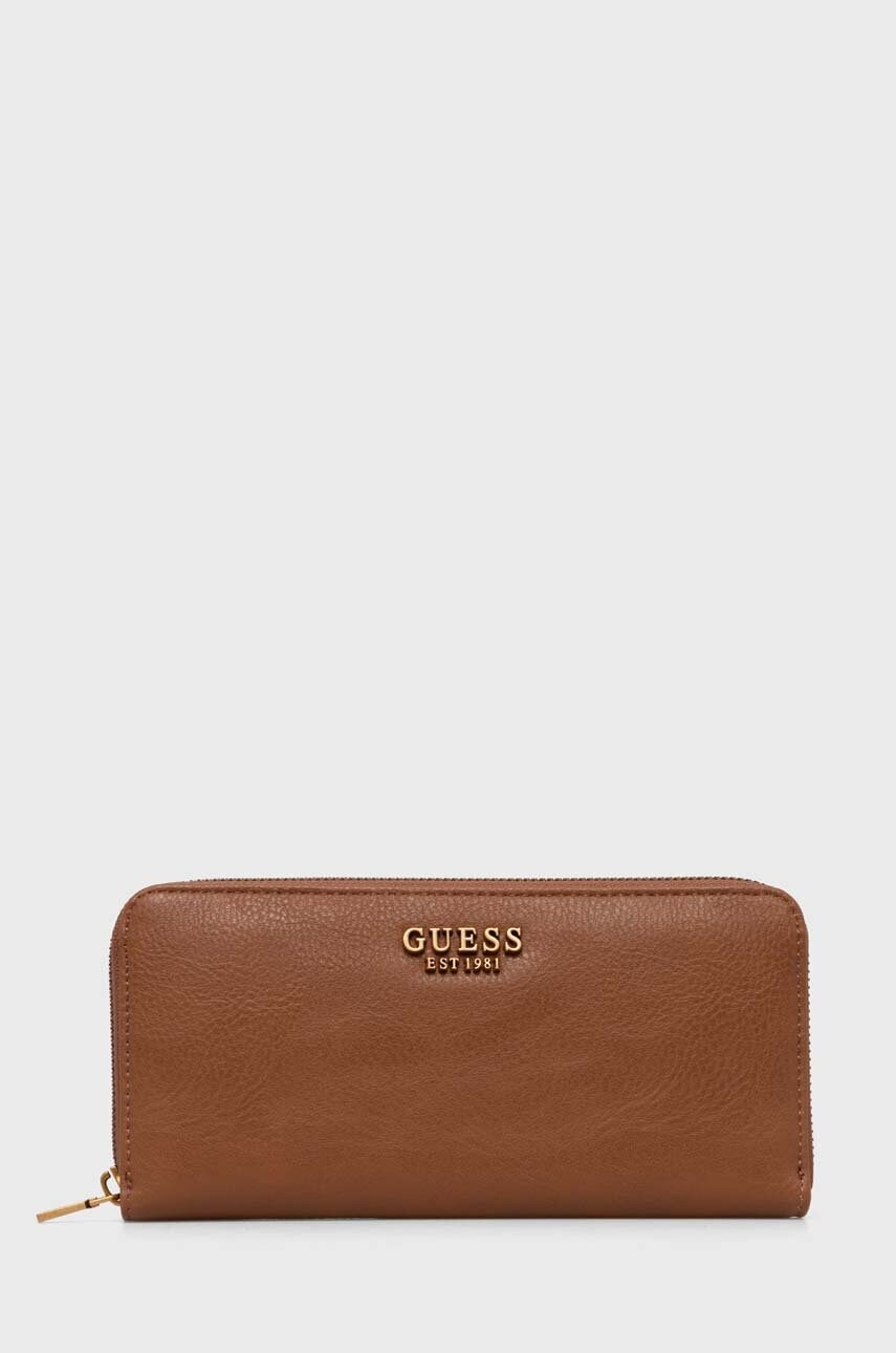 

Кошелек Guess женский цвет коричневый