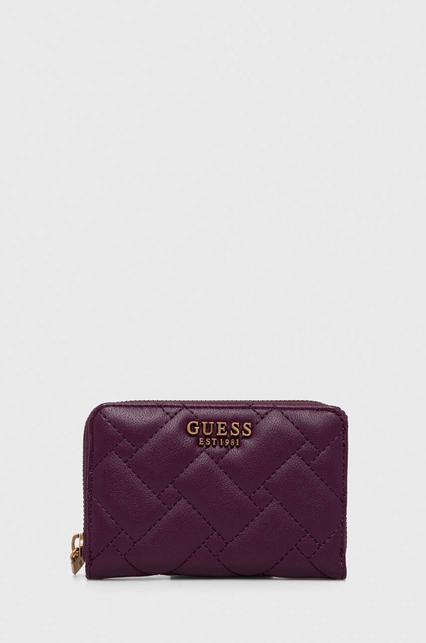 

Гаманець Guess жіночий колір фіолетовий
