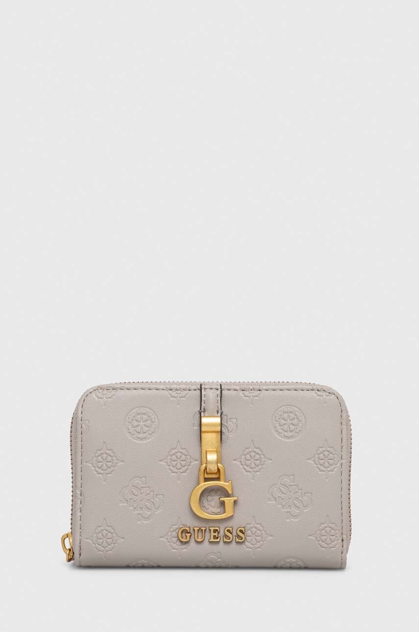 

Гаманець Guess жіночий колір сірий