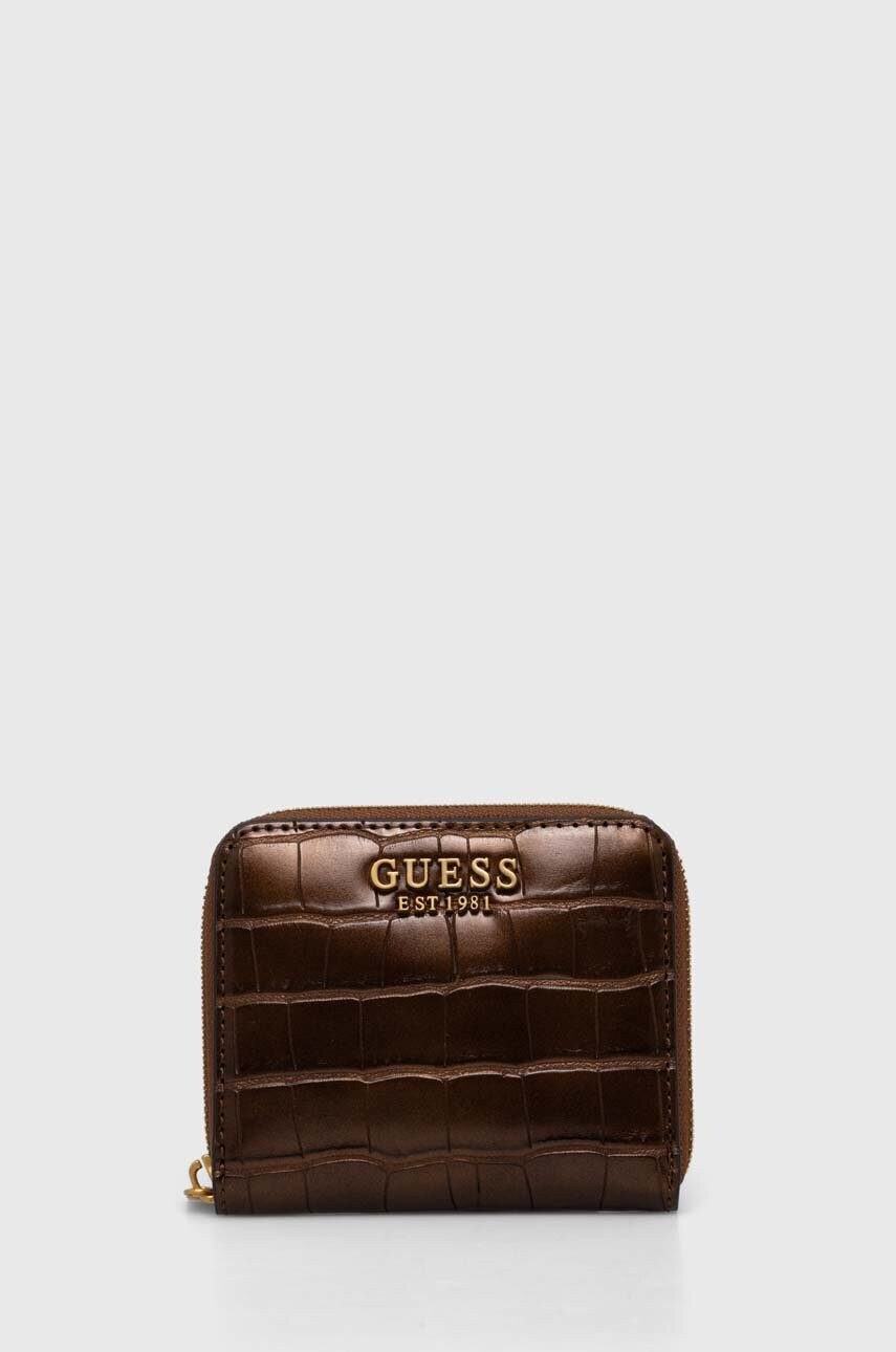 

Кошелек Guess женский цвет коричневый