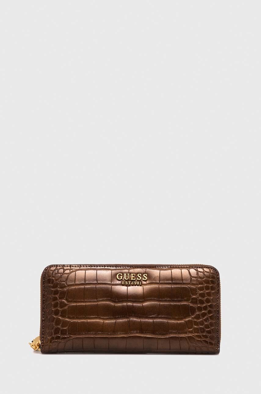 

Гаманець Guess жіночий колір коричневий