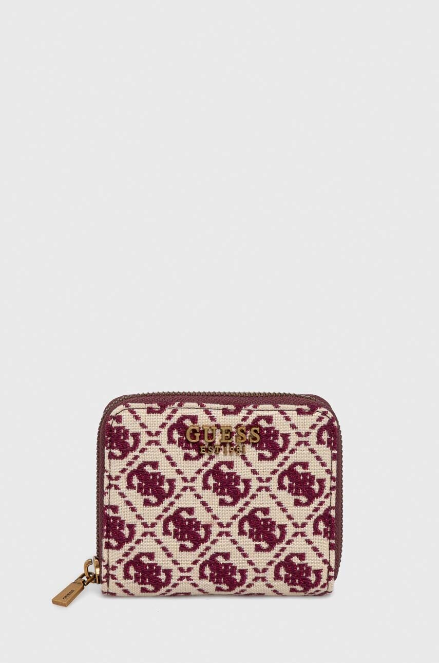 

Кошелек Guess женский цвет бордовый