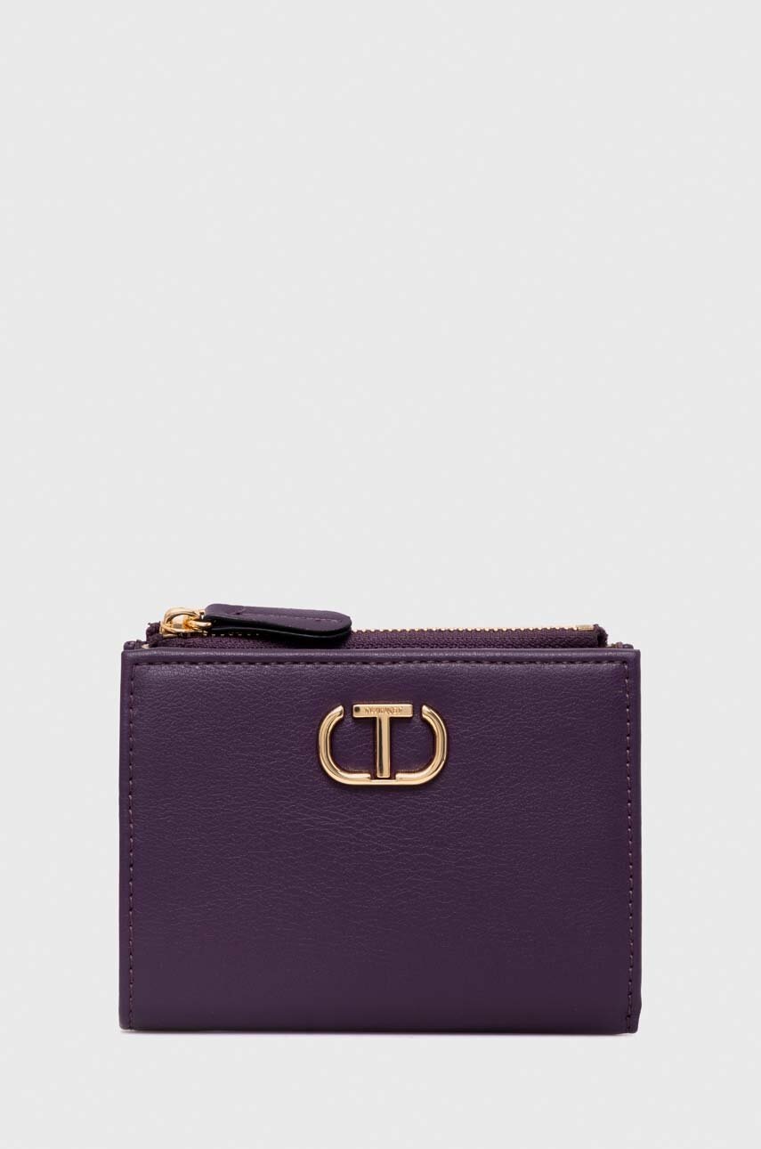 

Кошелек Twinset женский цвет фиолетовый