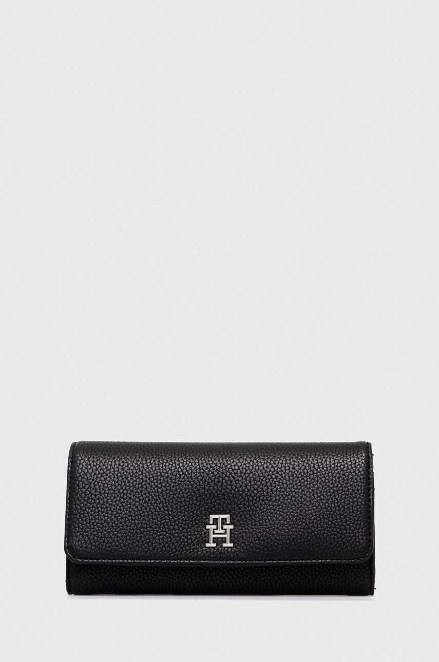 

Кошелек Tommy Hilfiger женский цвет чёрный