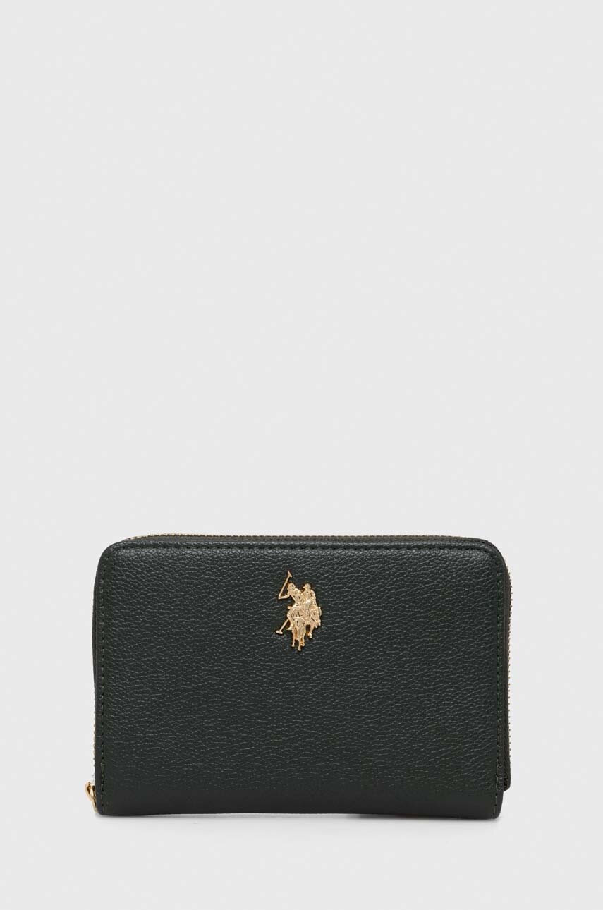 

Кошелек U.S. Polo Assn. женский цвет зелёный
