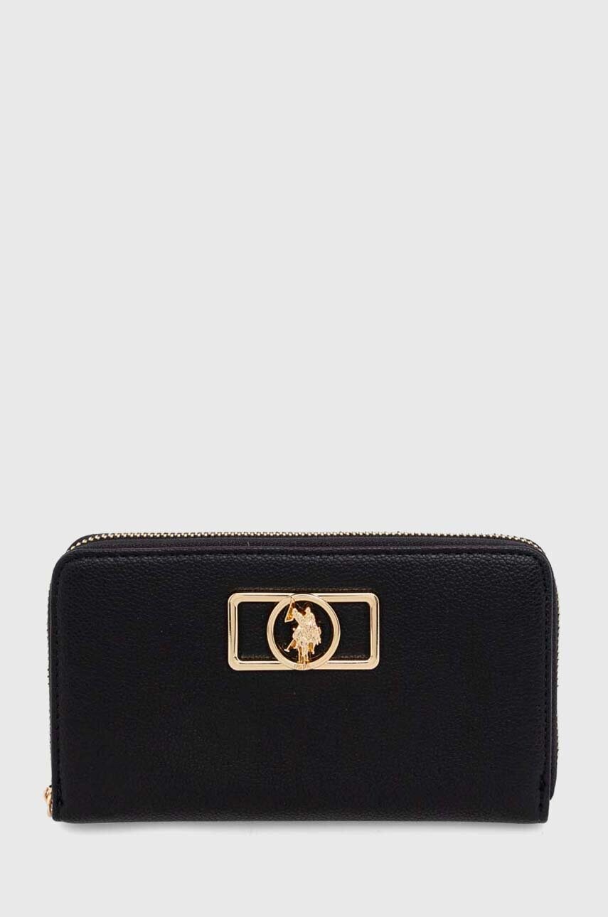 

Кошелек U.S. Polo Assn. женский цвет чёрный