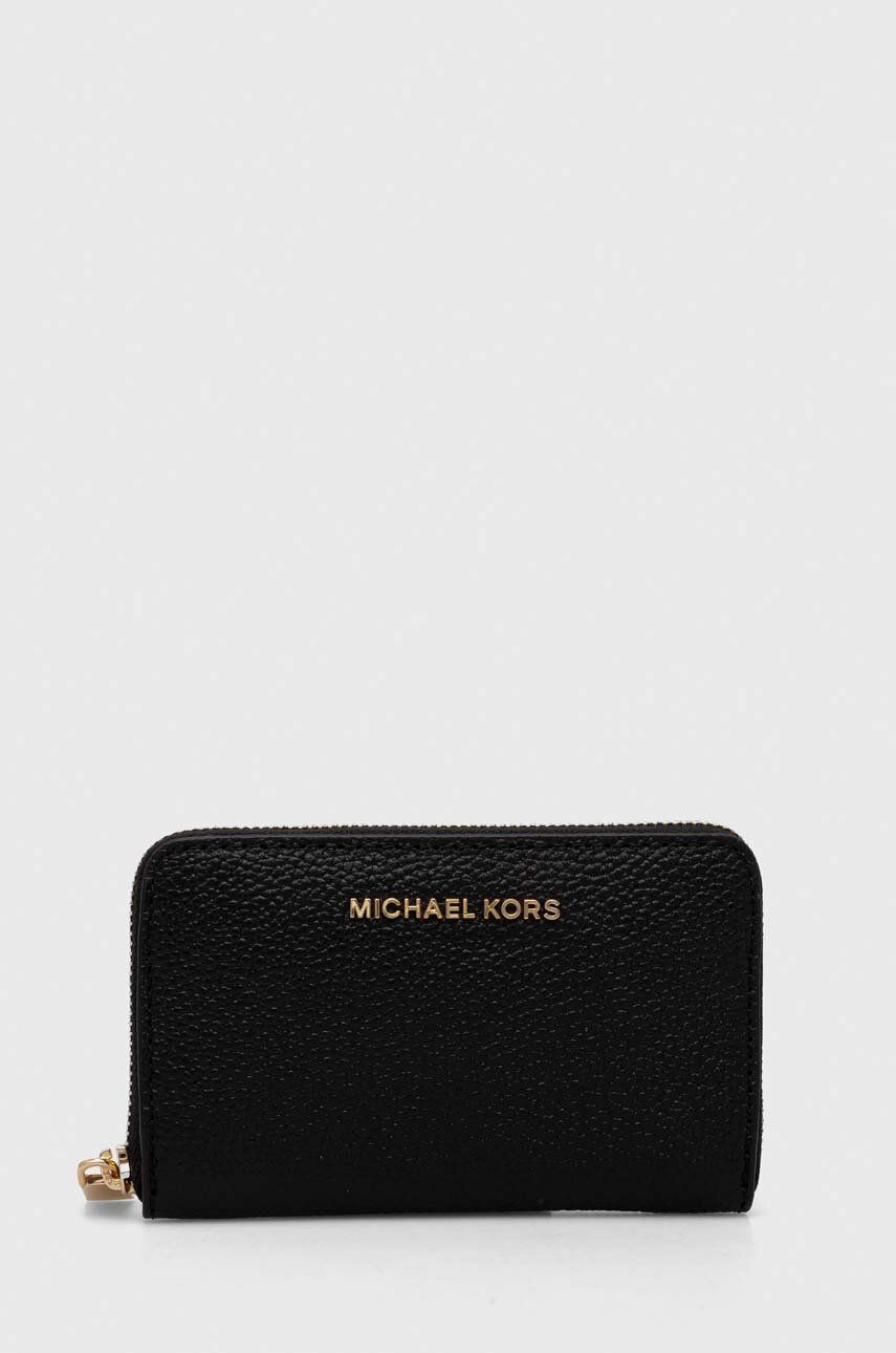 MICHAEL Michael Kors portofel de piele femei, culoarea alb
