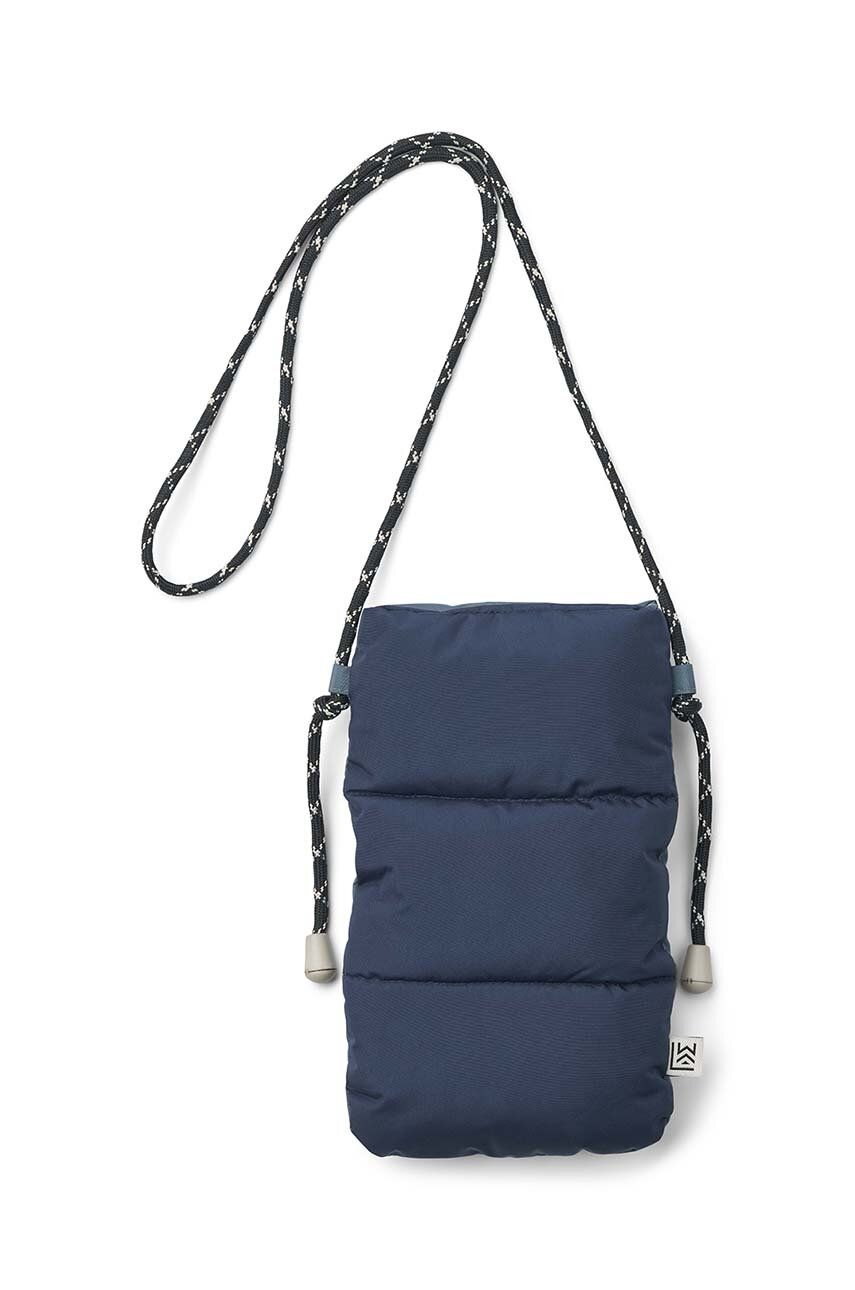 Dětská kabelka Liewood šedá barva - šedá -  100 % Recyklovaný polyester