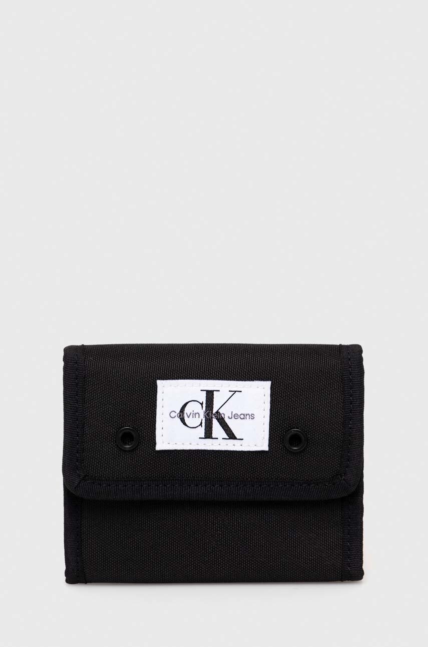 

Портмоне Calvin Klein Jeans мъжки в черно, Черен