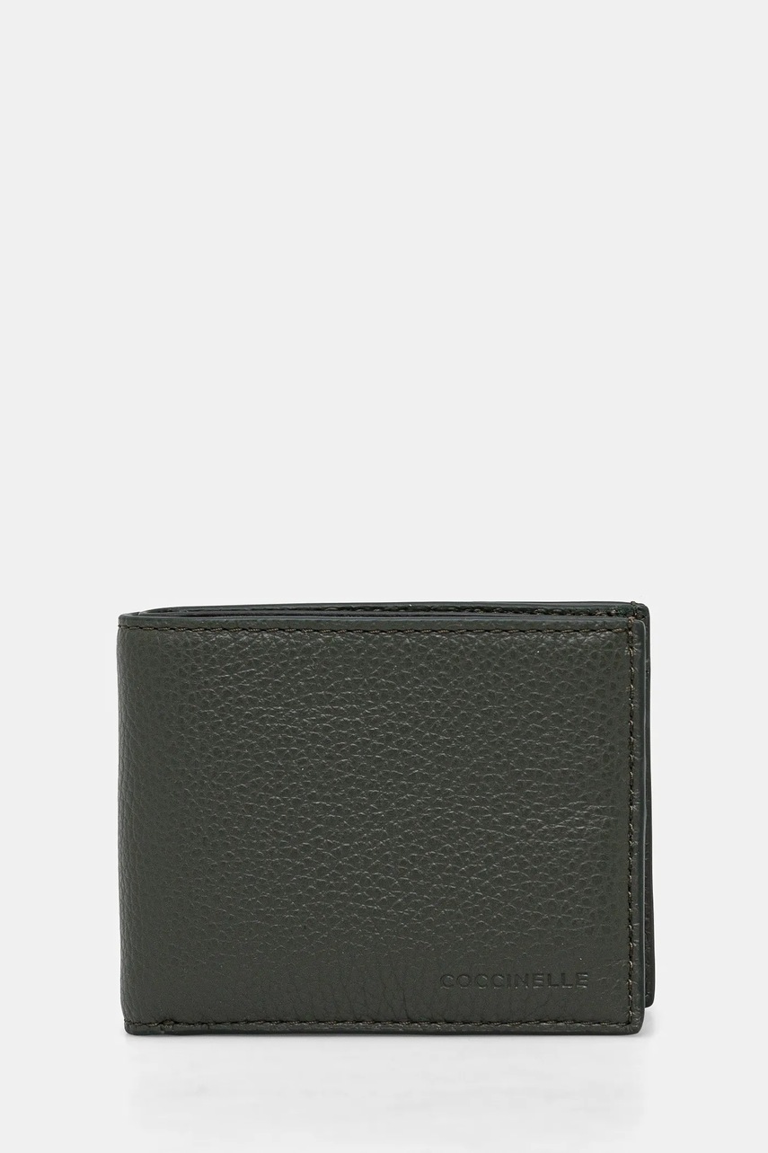 

Кожен портфейл Coccinelle мъжки в зелено E2 MUK 81 04 01, Зелен