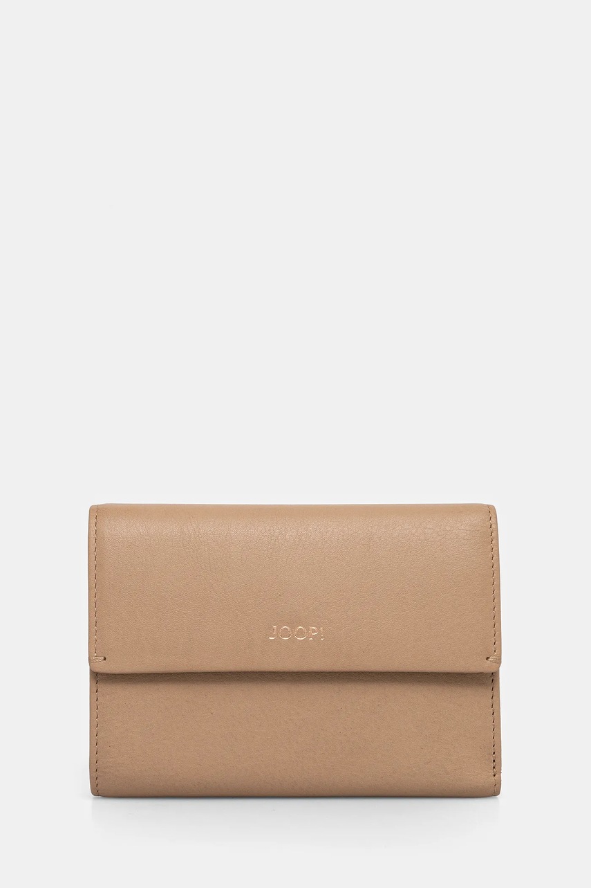 Joop! portofel de piele barbati, culoarea bej