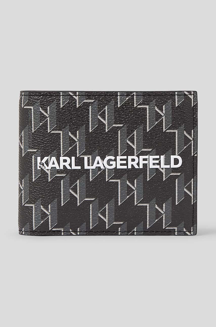 Karl Lagerfeld Portofel Barbati, Culoarea Negru