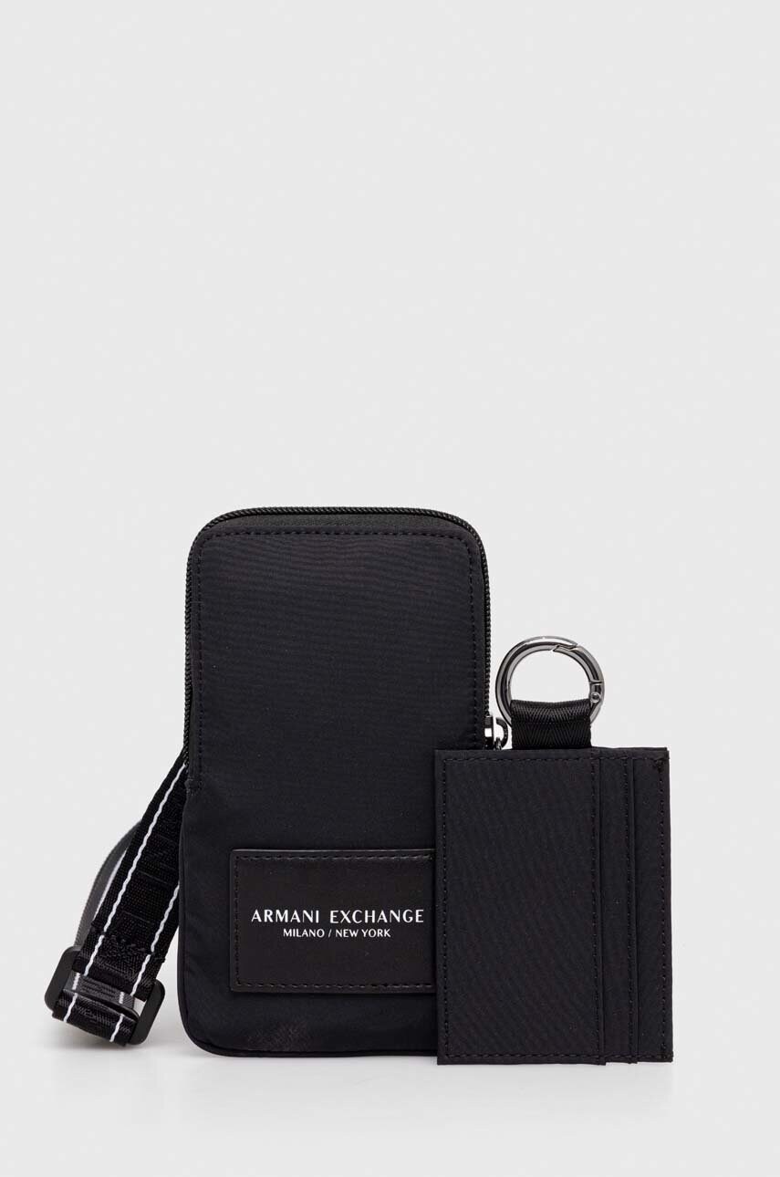 Armani Exchange Carcasa De Telefon Culoarea Negru