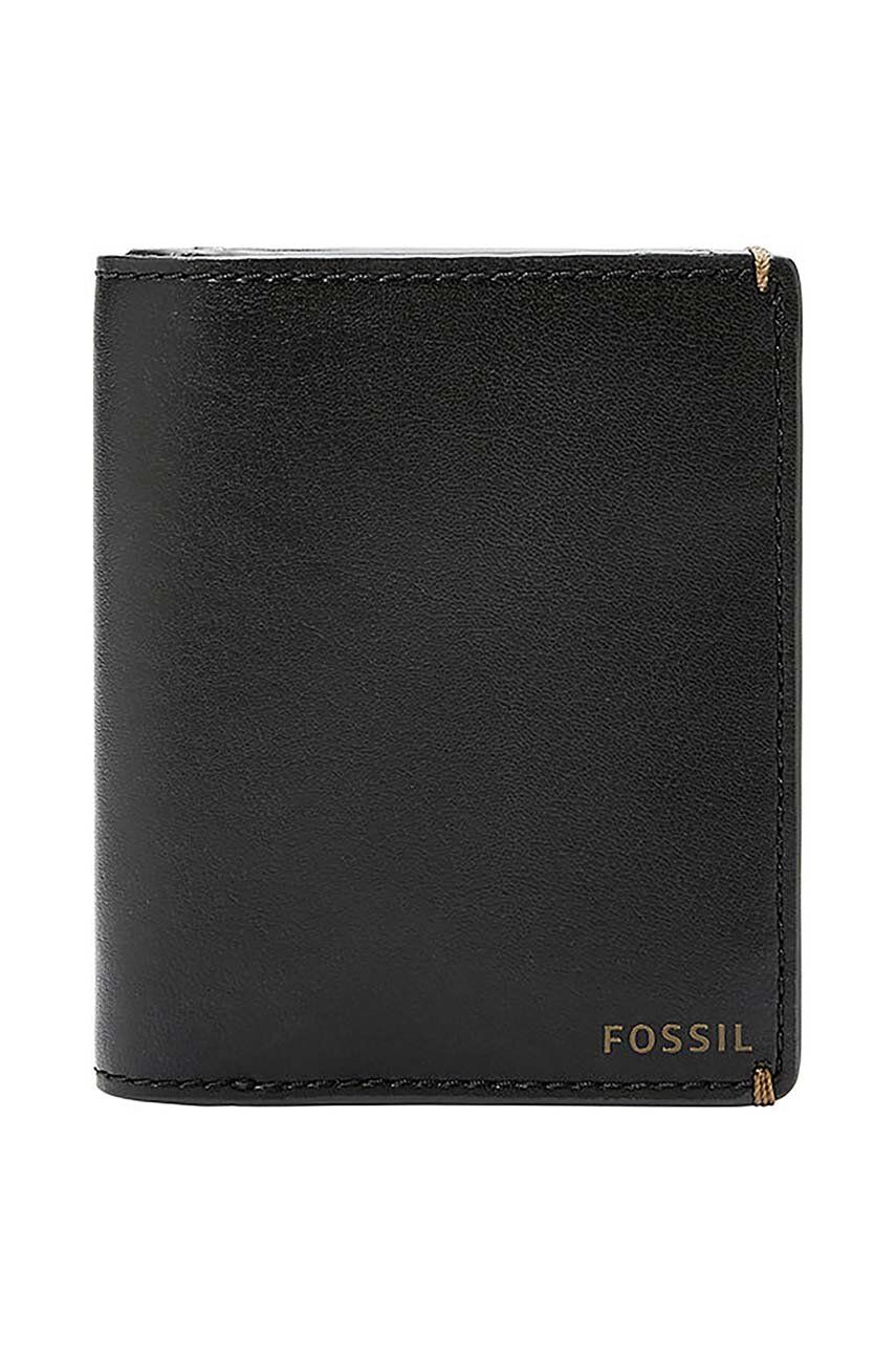 Fossil portofel barbati, culoarea negru