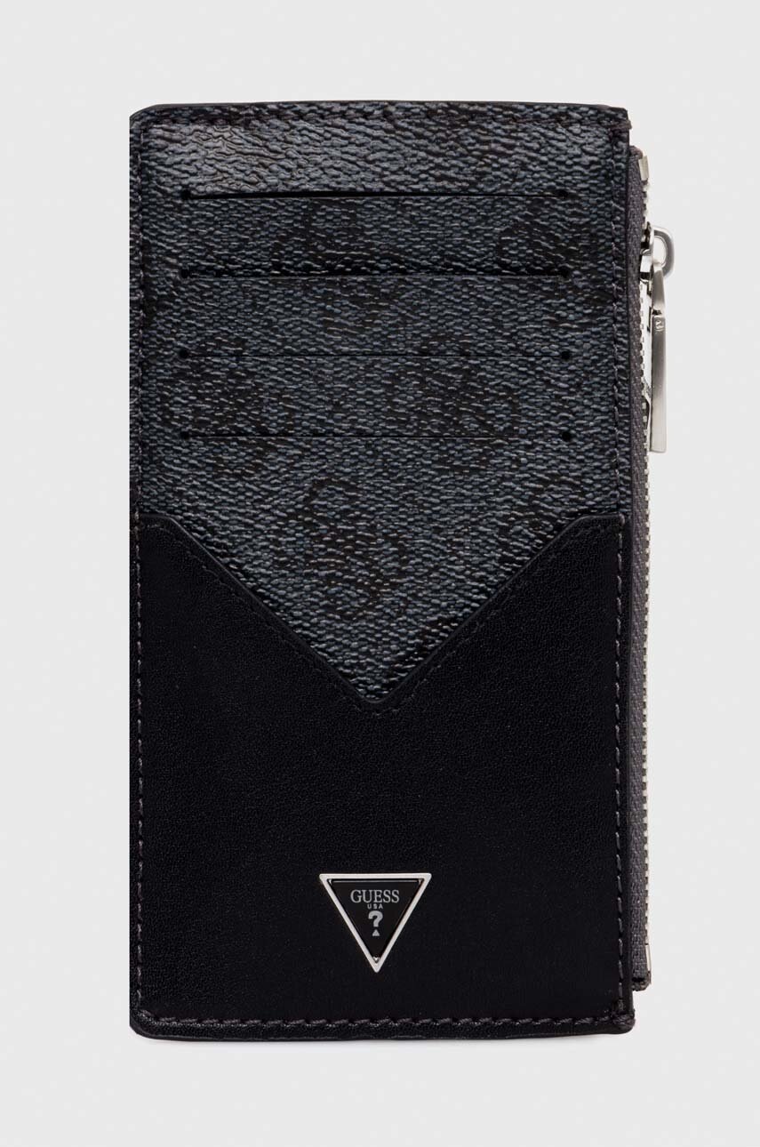

Калъф за карти Guess в черно, Черен