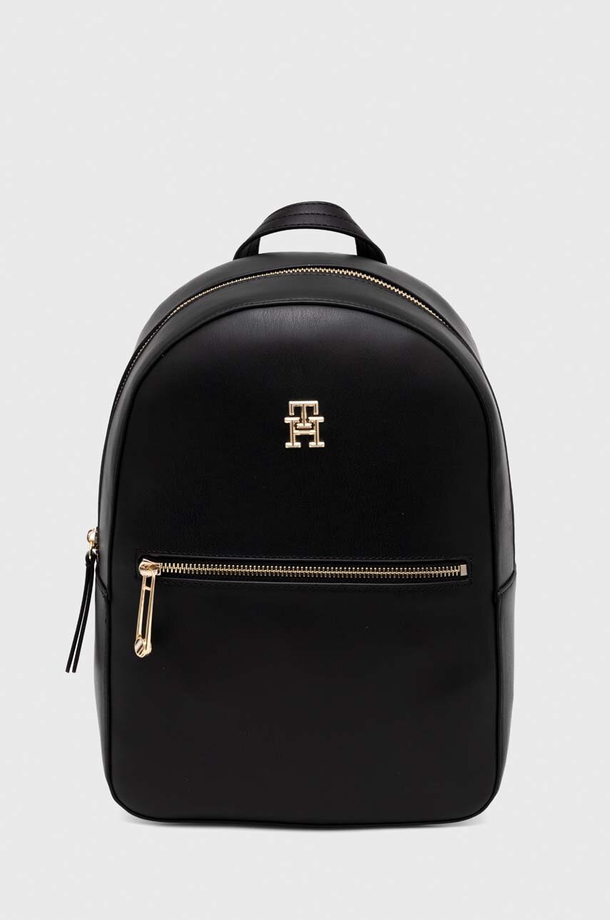 

Рюкзак Tommy Hilfiger жіночий колір чорний малий однотонний