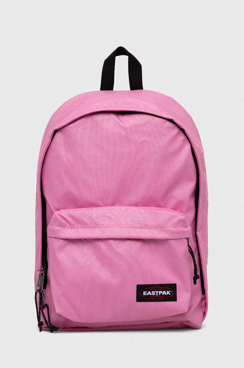 E-shop Batoh Eastpak dámský, růžová barva, velký, hladký