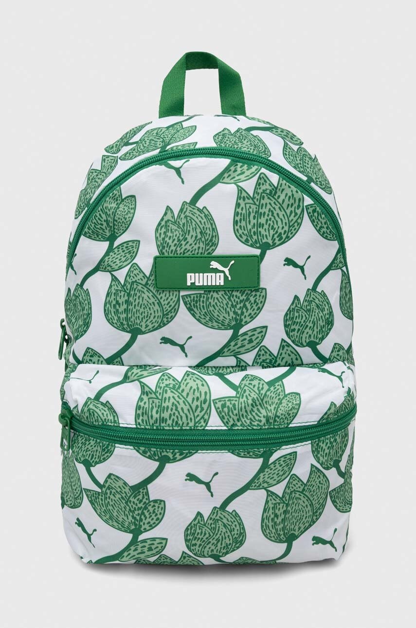 Puma rucsac femei, culoarea verde, mic, cu model 79136