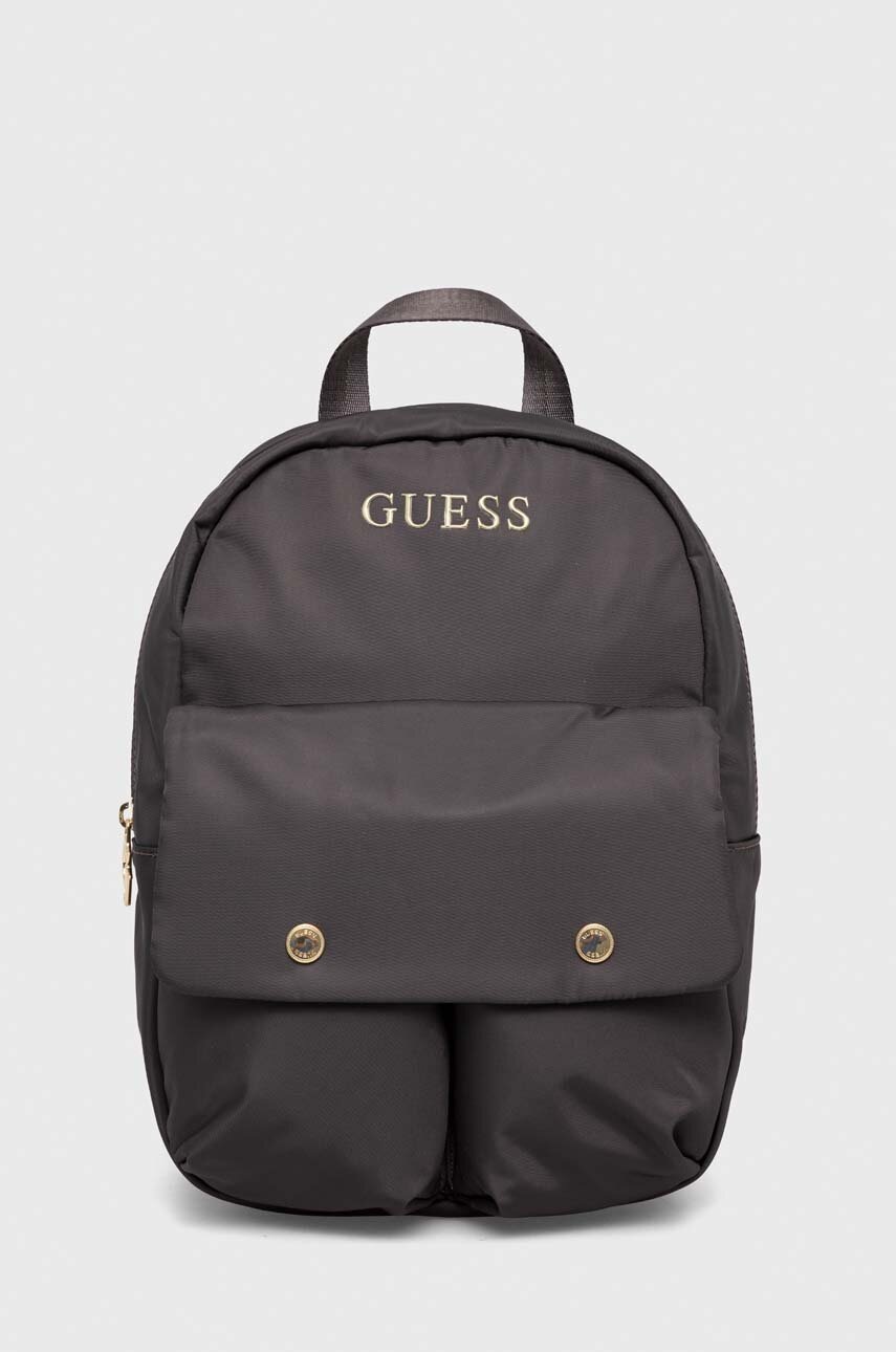 

Рюкзак Guess женский цвет коричневый маленький однотонный