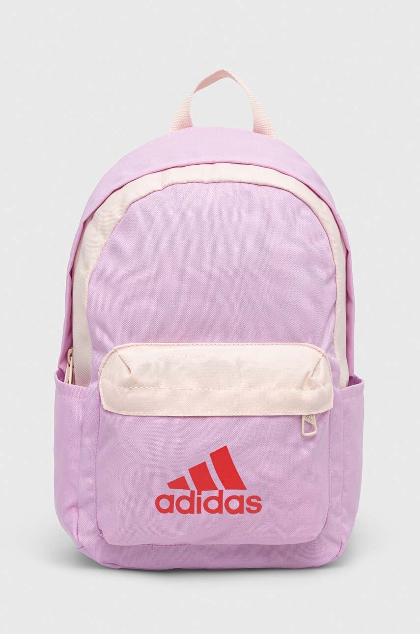 

Дитячий рюкзак adidas Performance колір рожевий великий з принтом