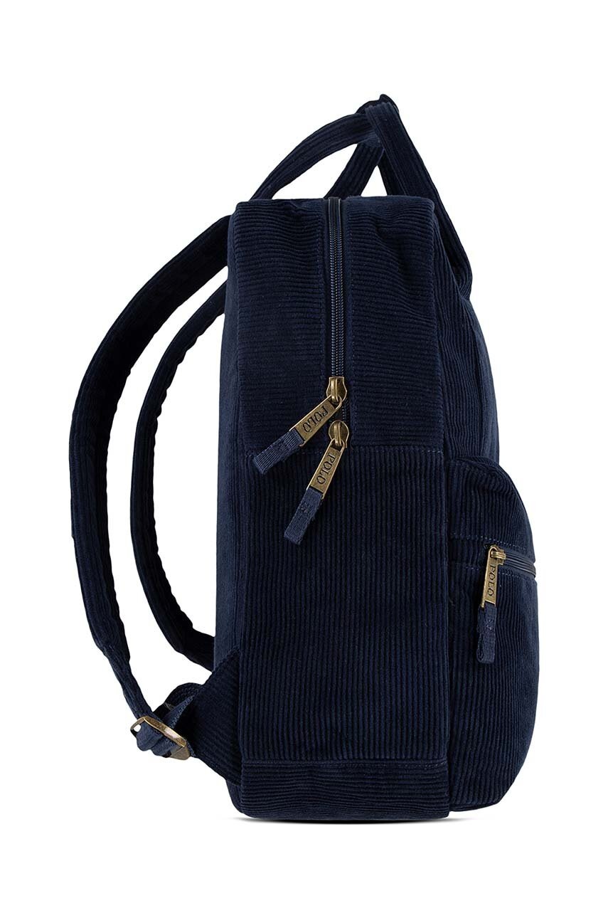 Детский рюкзак Polo Ralph Lauren цвет синий большой однотонный