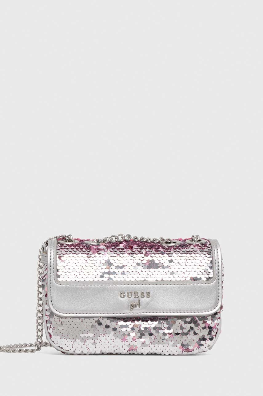 

Дитяча сумочка Guess колір срібний