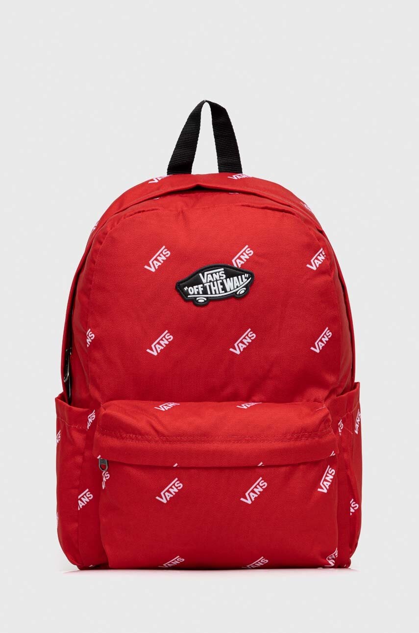 

Дитячий рюкзак Vans NEW SKOOL BACKPACK колір червоний малий візерунок
