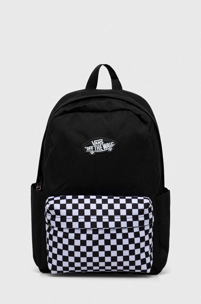 

Детский рюкзак Vans NEW SKOOL BACKPACK цвет чёрный маленький узорный
