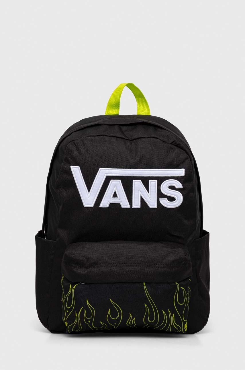 

Детский рюкзак Vans NEW SKOOL BACKPACK цвет чёрный маленький узорный