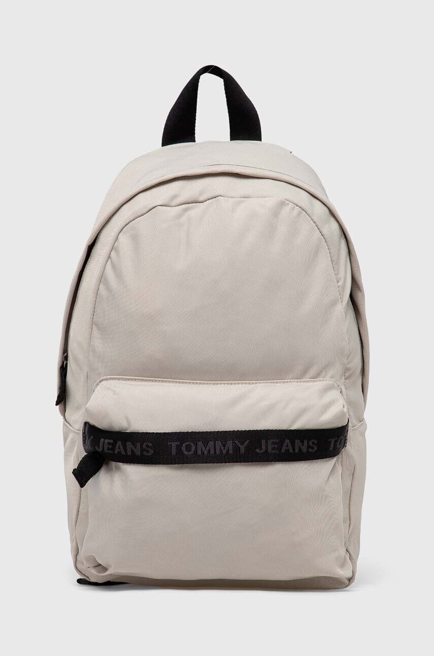 

Рюкзак Tommy Jeans чоловічий колір бежевий великий з принтом