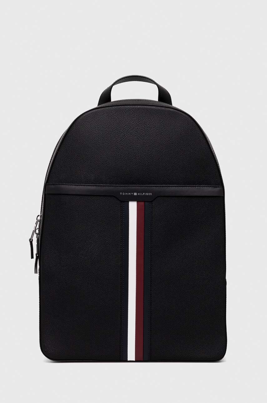 

Рюкзак Tommy Hilfiger чоловічий колір чорний великий однотонний