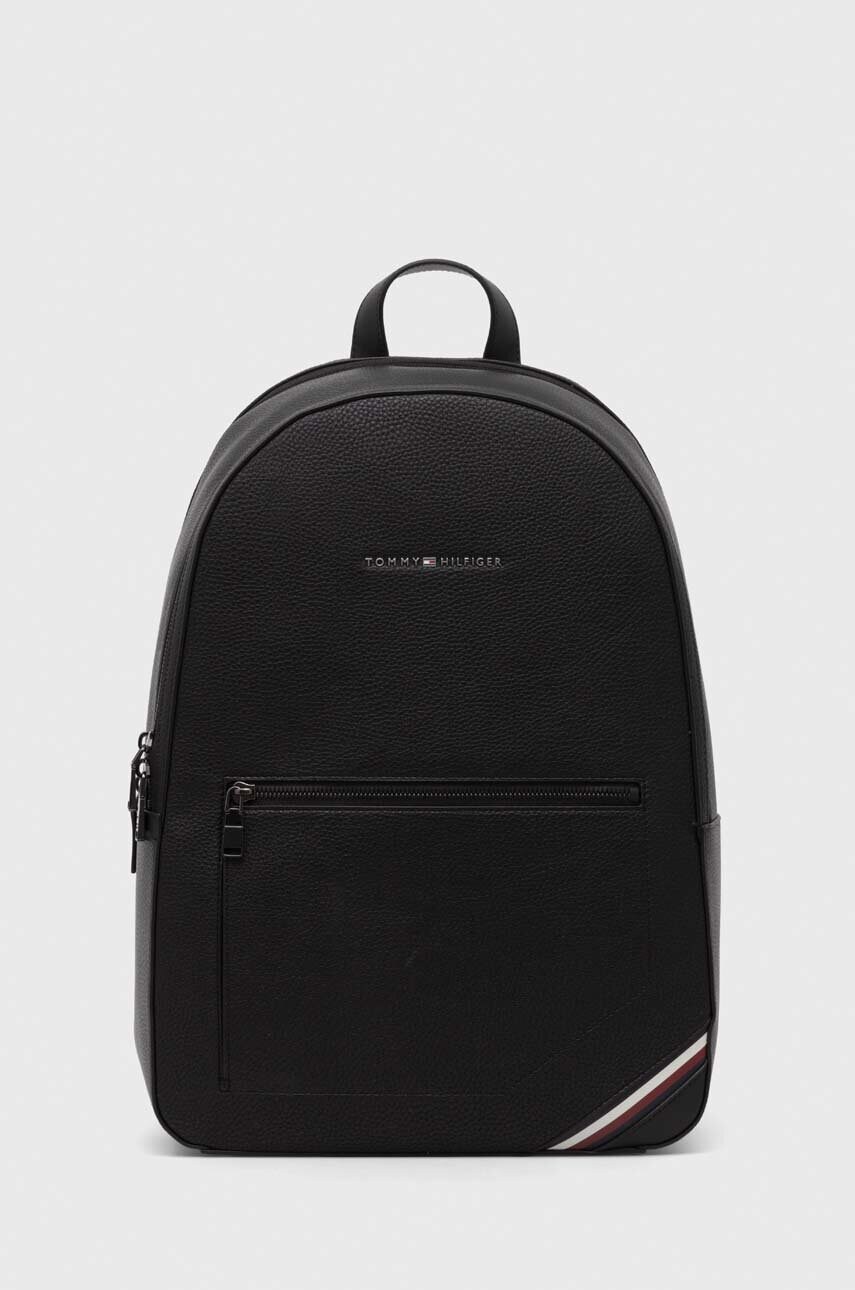

Рюкзак Tommy Hilfiger чоловічий колір чорний великий однотонний