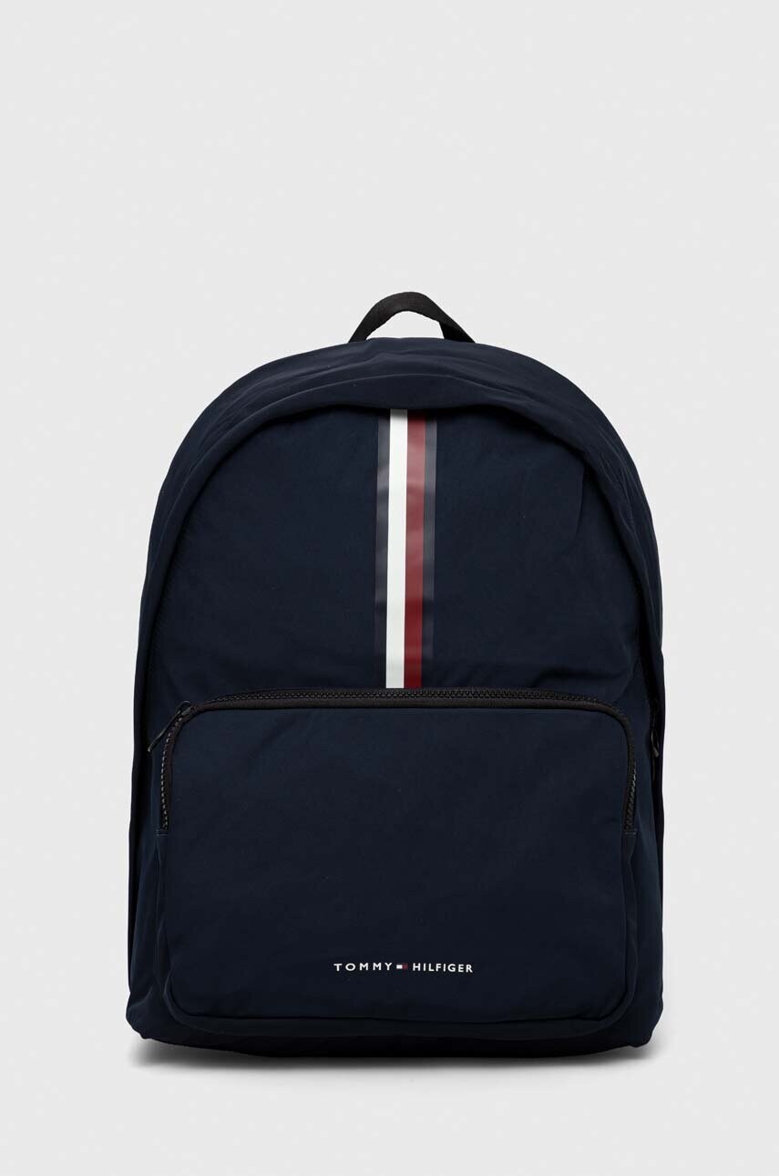 

Рюкзак Tommy Hilfiger мужской цвет синий большой однотонный