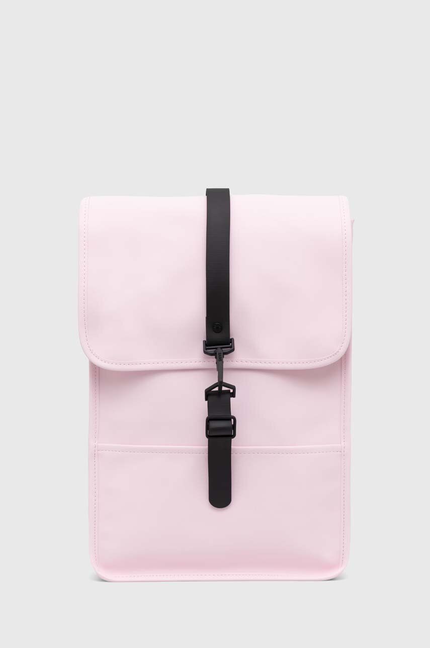 Batoh Rains 13020 Backpacks růžová barva, velký, hladký - růžová - 100 % Polyester s polyuretanovým 