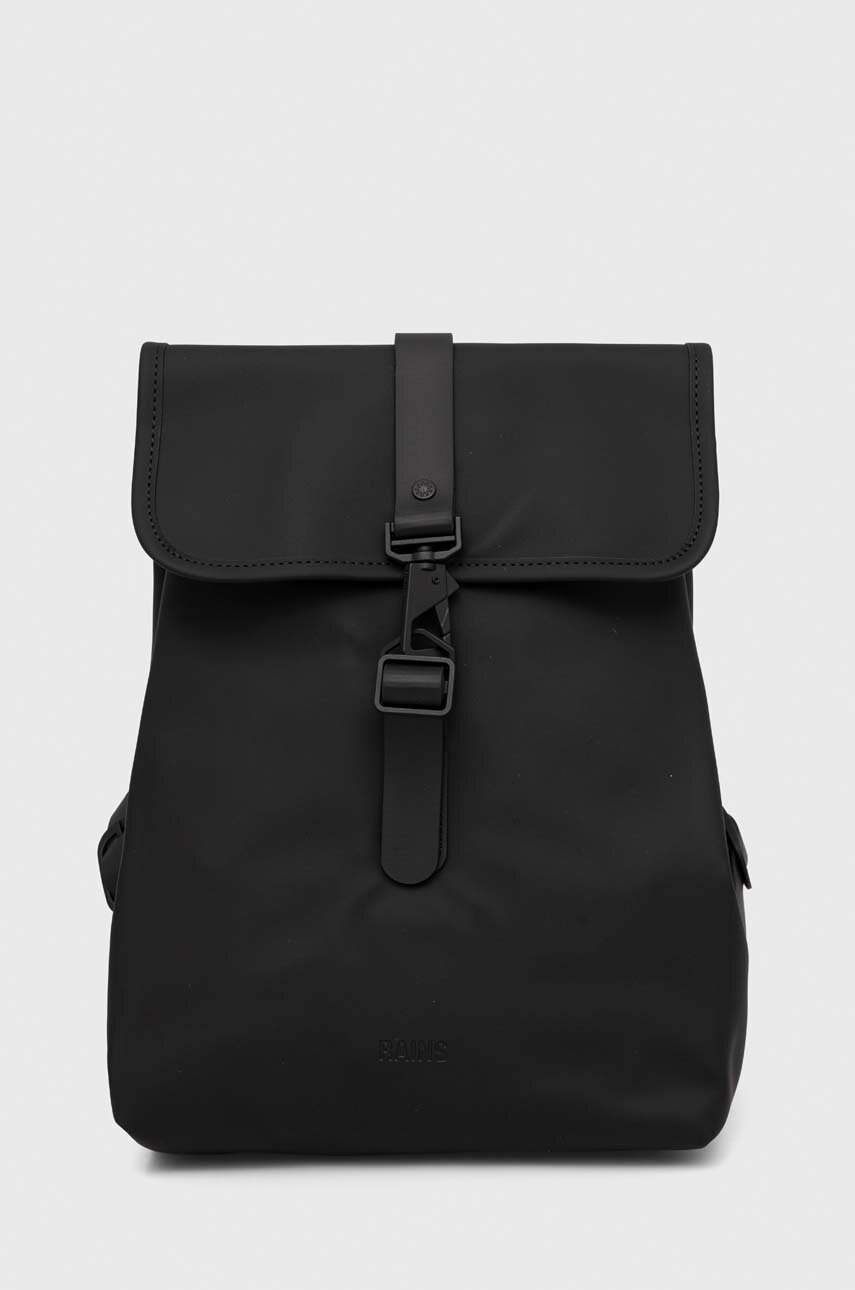 Rains rucsac 13040 Backpacks culoarea negru, mare, neted