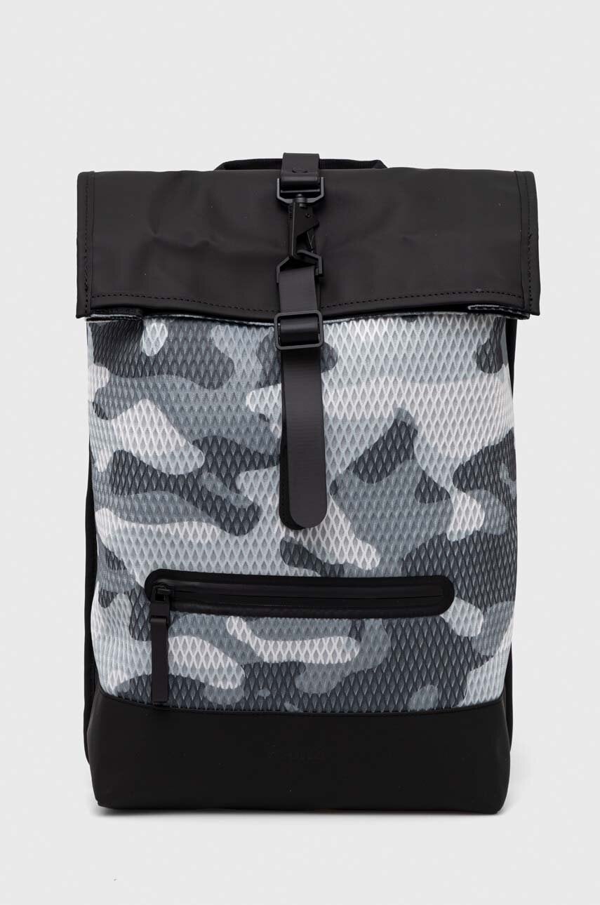 Levně Batoh Rains 13340 Backpacks zelená barva, velký, vzorovaný