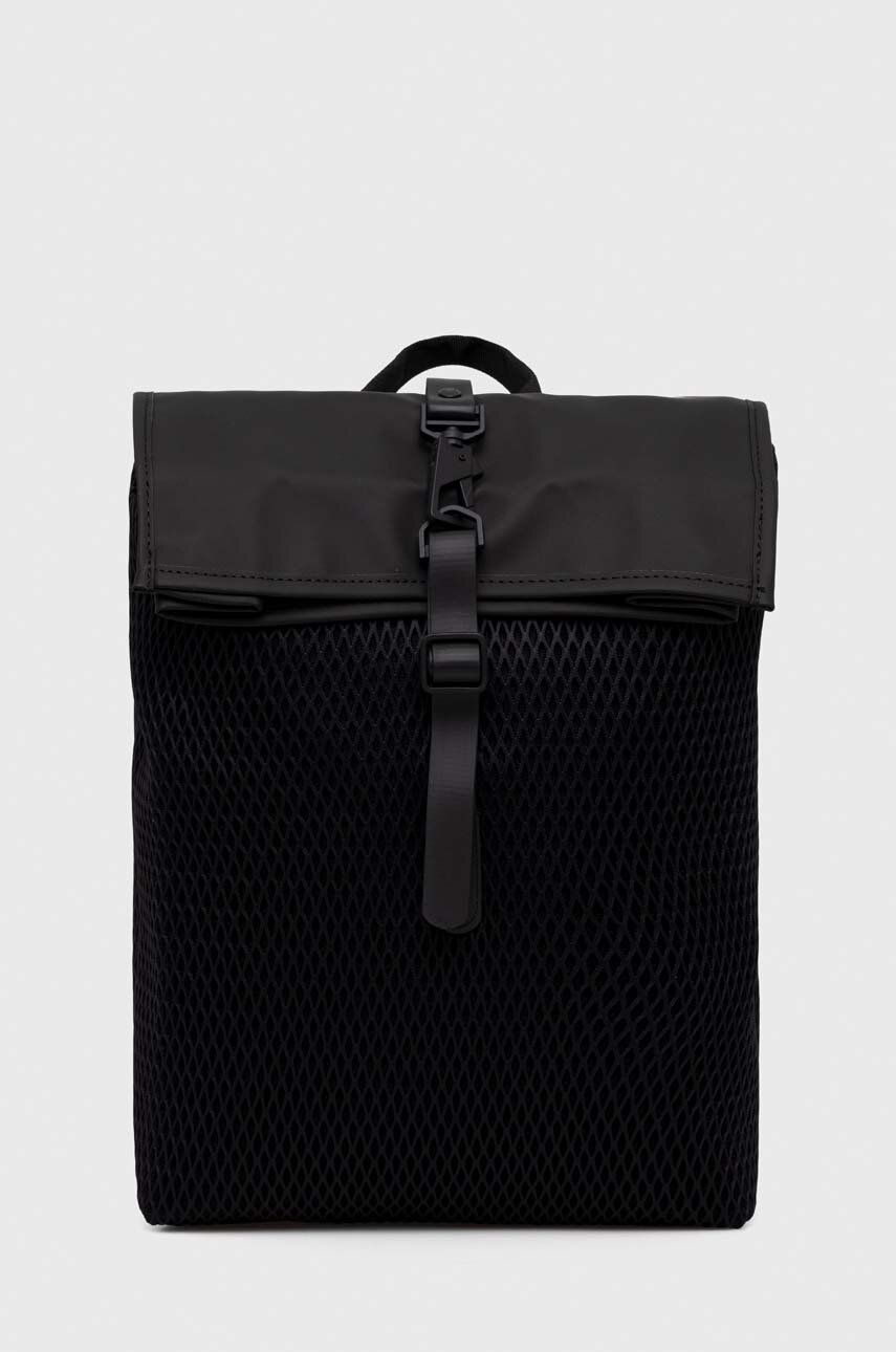 Batoh Rains 13350 Backpacks černá barva, velký, hladký - černá - Hlavní materiál: 100 % Polyester