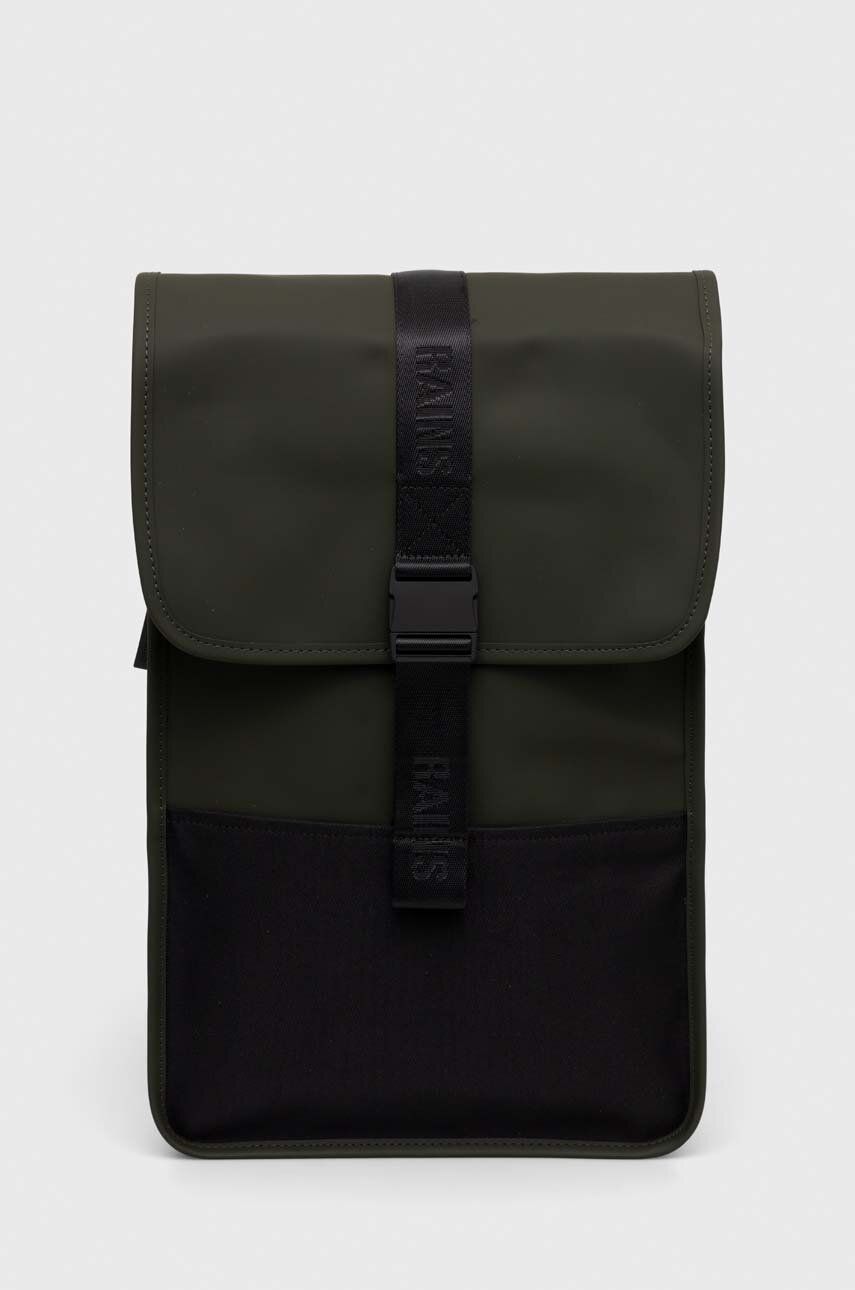 E-shop Batoh Rains 14400 Backpacks zelená barva, velký, hladký