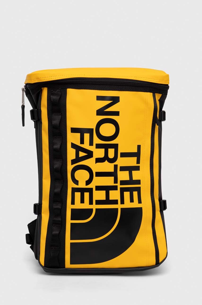 The North Face rucsac culoarea galben, mare, modelator