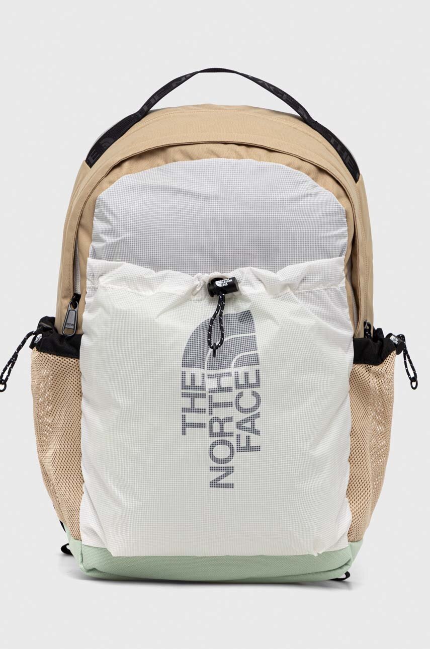 

Рюкзак The North Face колір бежевий великий однотонний
