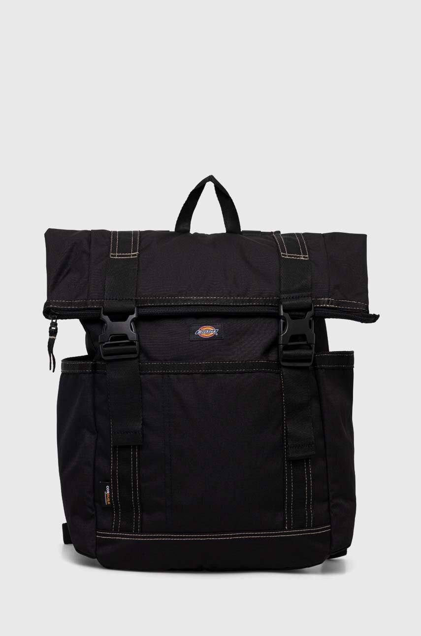Dickies rucsac culoarea negru, mare, neted Dickies rucsac culoarea negru, mare, neted