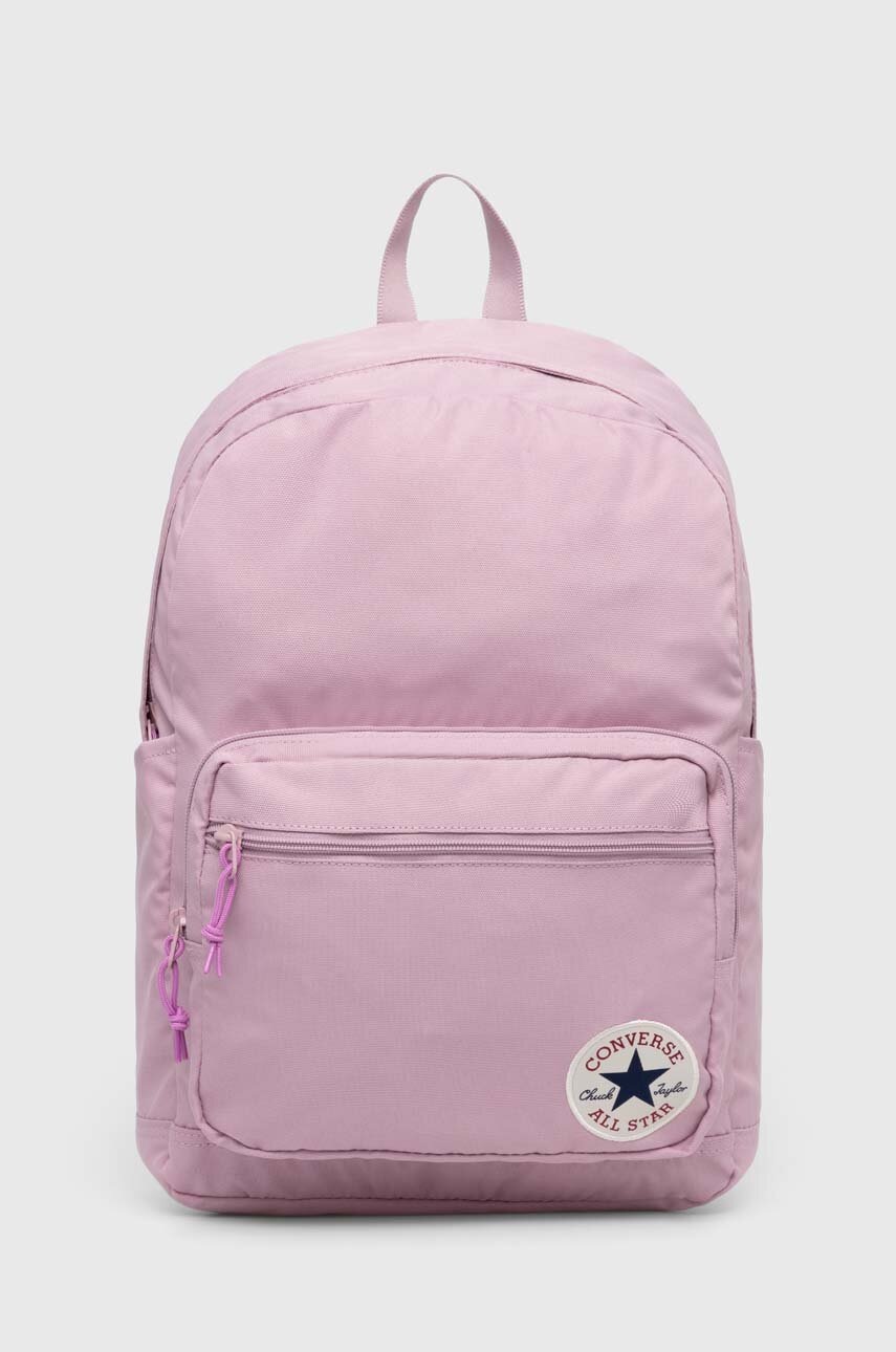 Converse rucsac culoarea violet, mare, neted