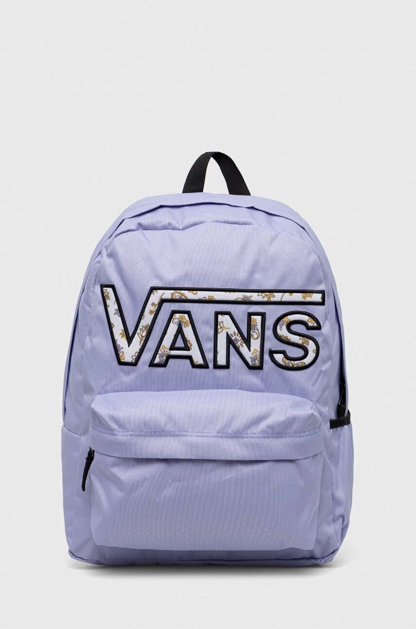 

Рюкзак Vans цвет фиолетовый большой с аппликацией