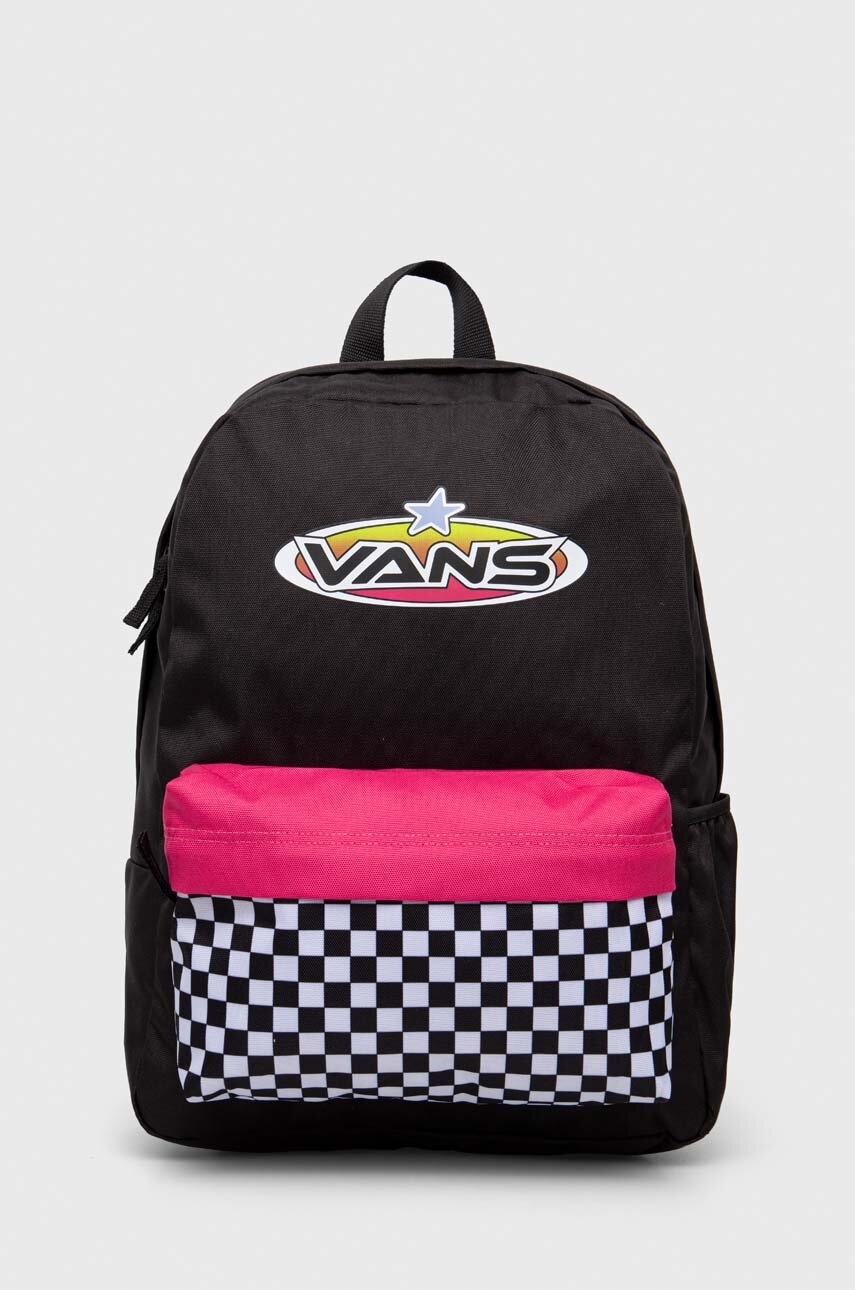 

Рюкзак Vans цвет чёрный большой узорный