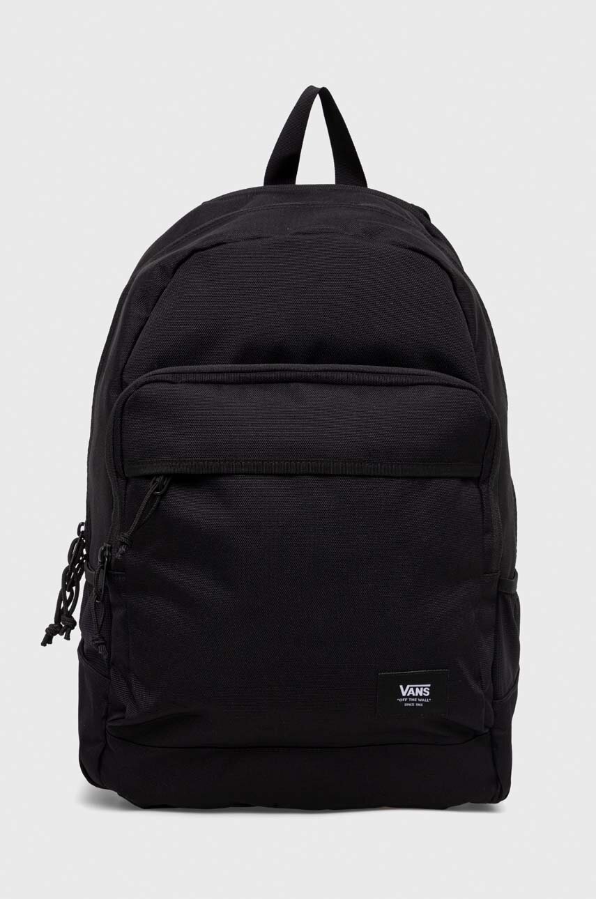 

Рюкзак Vans колір чорний великий однотонний