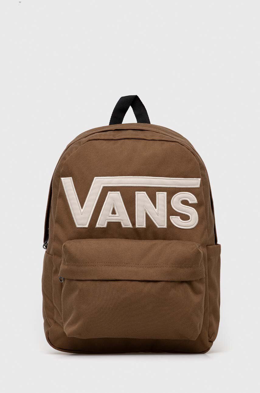 Vans rucsac Old Skool Drop culoarea maro, mare, cu imprimeu VN0A5KHP0E01