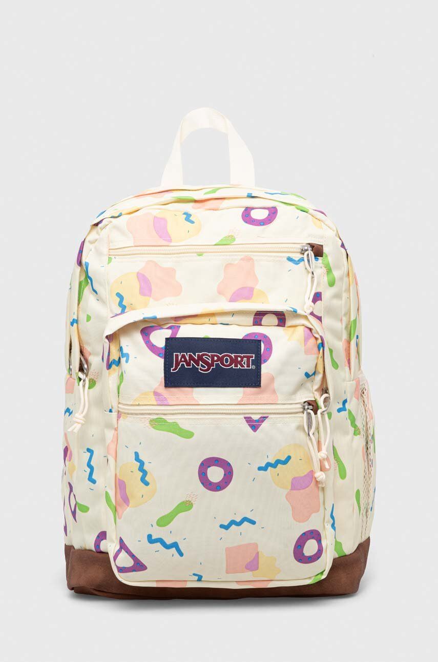 Levně Batoh Jansport béžová barva, velký