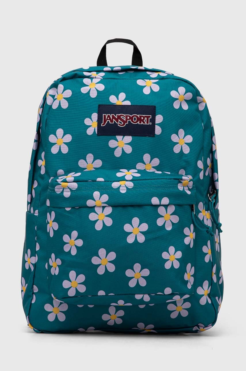 Jansport rucsac culoarea verde, mare, modelator